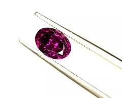 Royal Purple Grape Garnet 2.05 of Mozambique AAA+ Color Change
