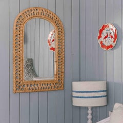 Royal Rattan Arch Mirror