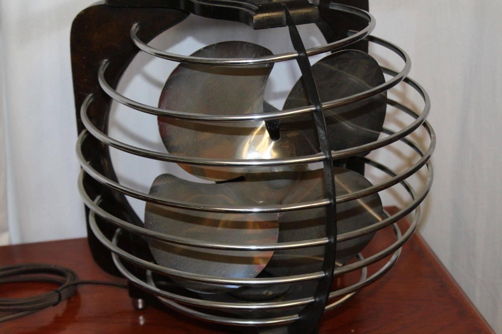 Antique and Vintage electric fans from their beginning through the 1960s came in different sizes, shapes and colors. They were used to accent a room like a piece of furniture. There was real quality and craftsmanship built into every fan. The 1930s