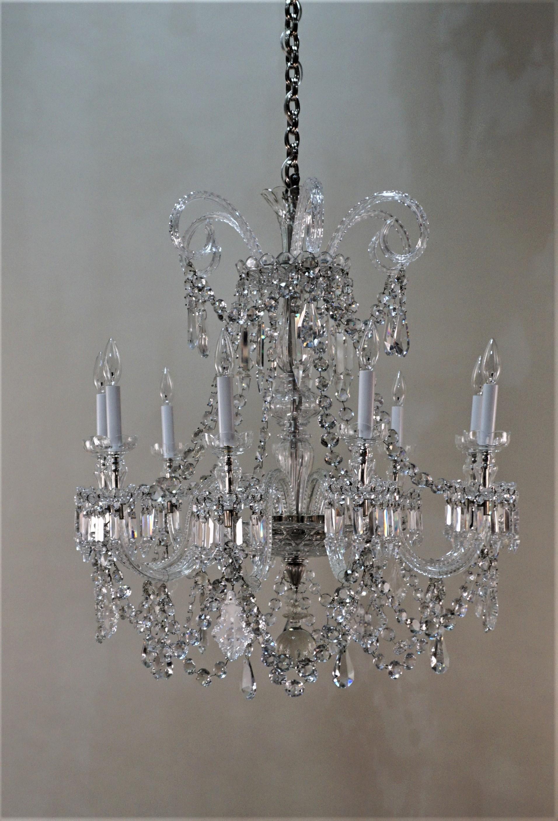 Royal Saint Louis Crystal Chandeliers 3