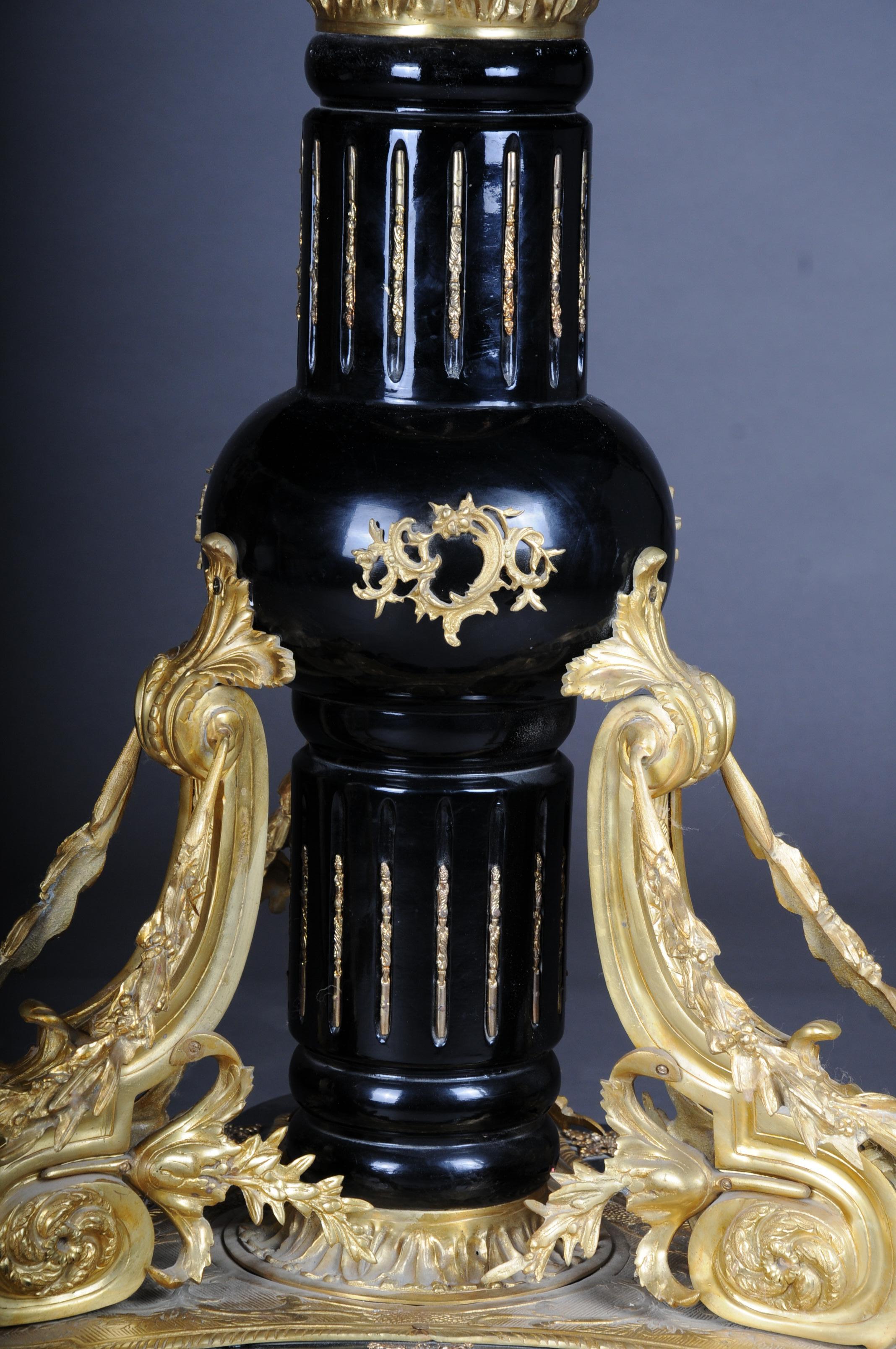 Tavolo Royal Salon, telaio e piano di montaggio in porcellana con bronzo stile Sevres in vendita 8