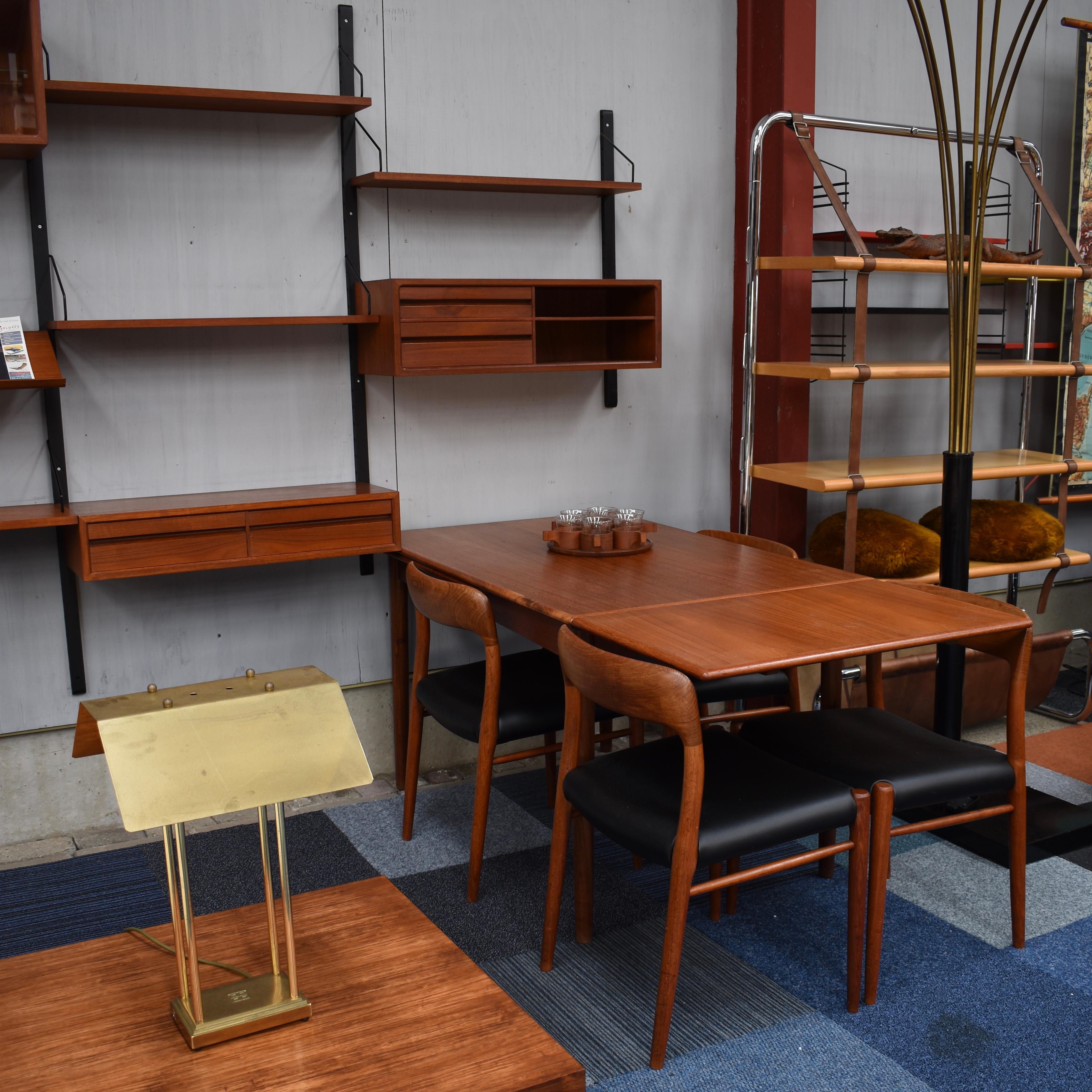 Royal Series Wall Unit by Poul Cadovius in Teak, Denmark, 1950s In Good Condition In Pijnacker, Zuid-Holland