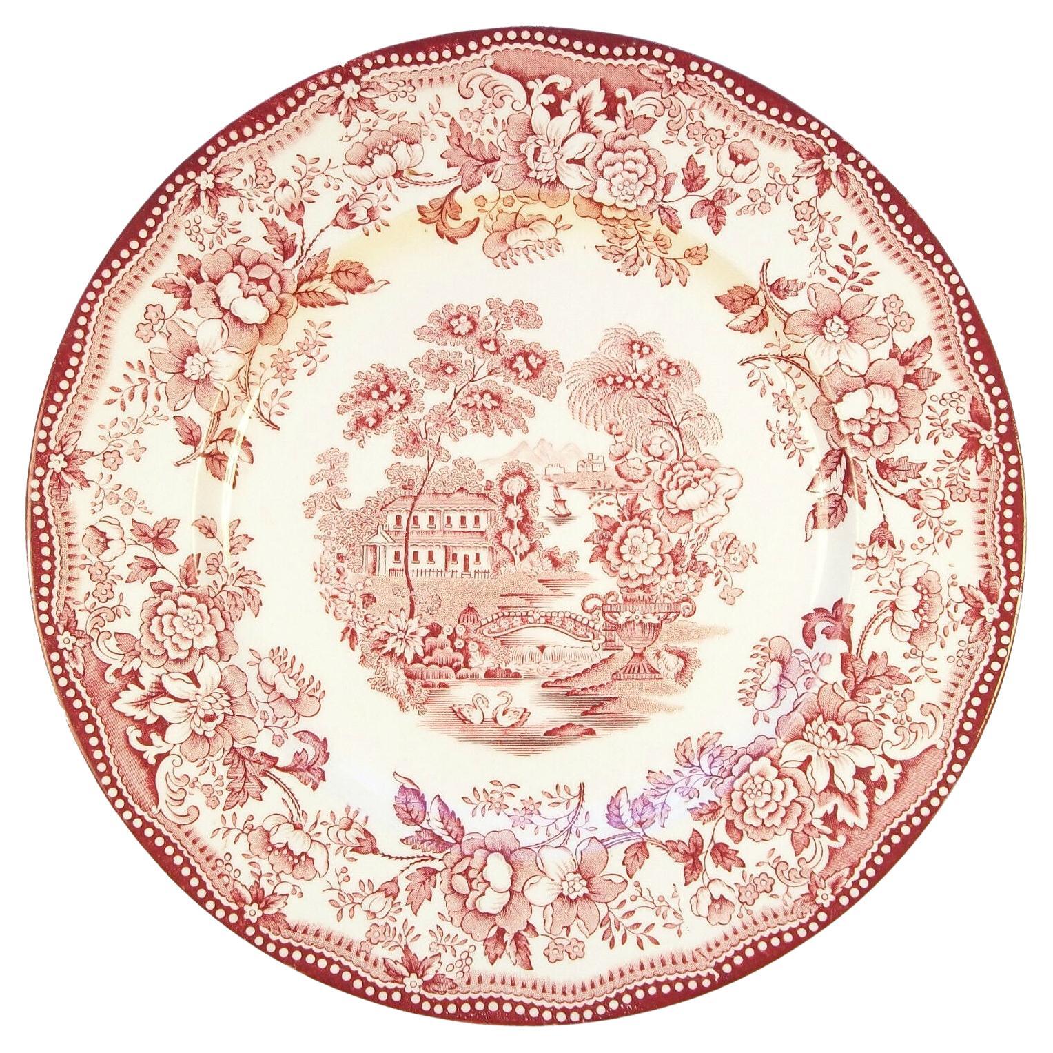 ROYAL STAFFORDSHIRE - Clarice Cliff - 'Tonquin' - Dinner Plate - Early 20th C. For Sale