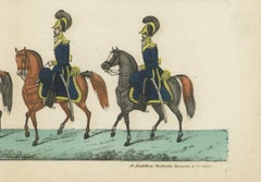 Royal Swedish Dragoon Corps – Cavalry Uniforms, Stockholm, c.1800