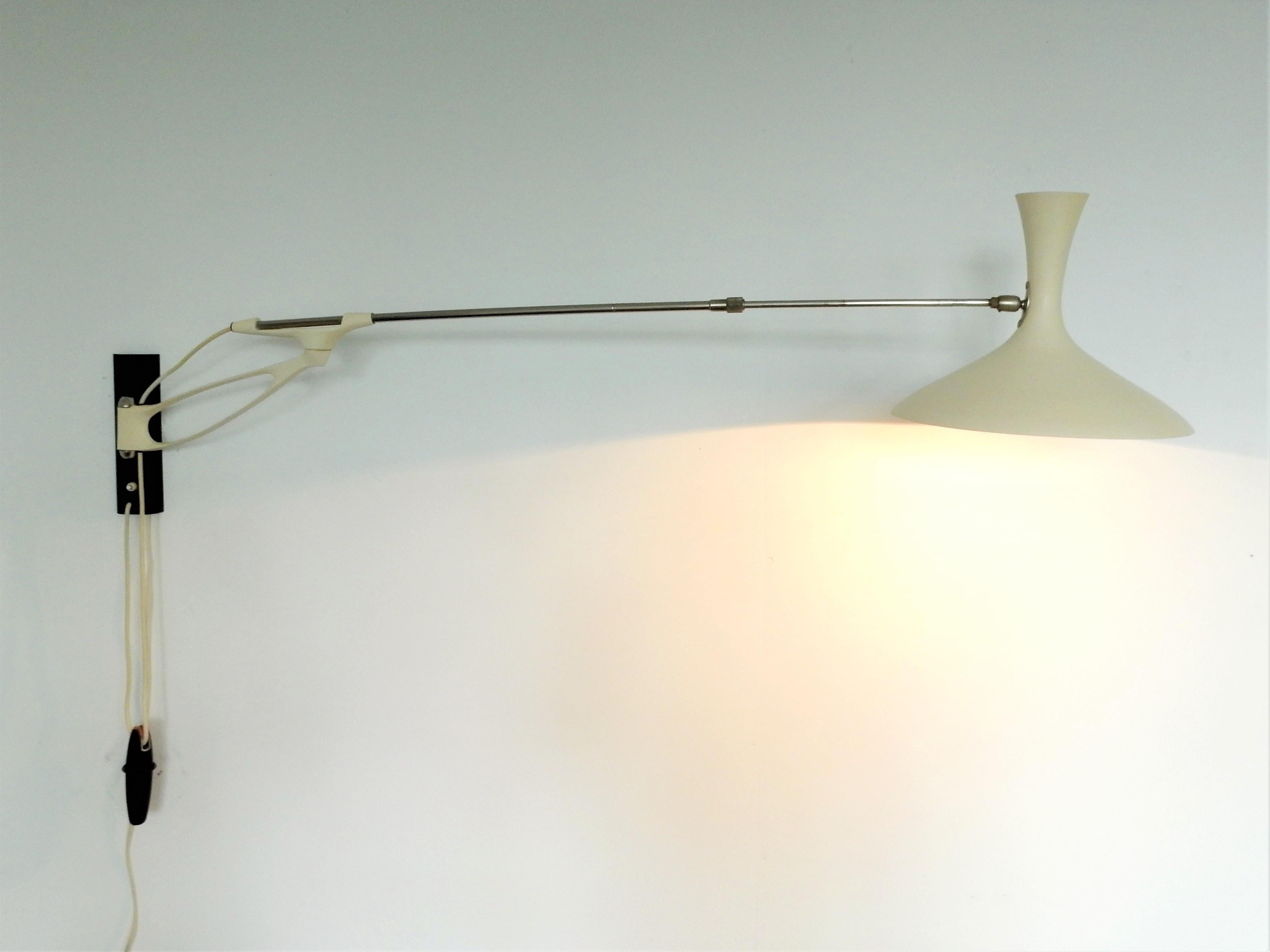 'Royal' Swing-Arm Wall Lamp for Cosack, Germany, 1950s 6