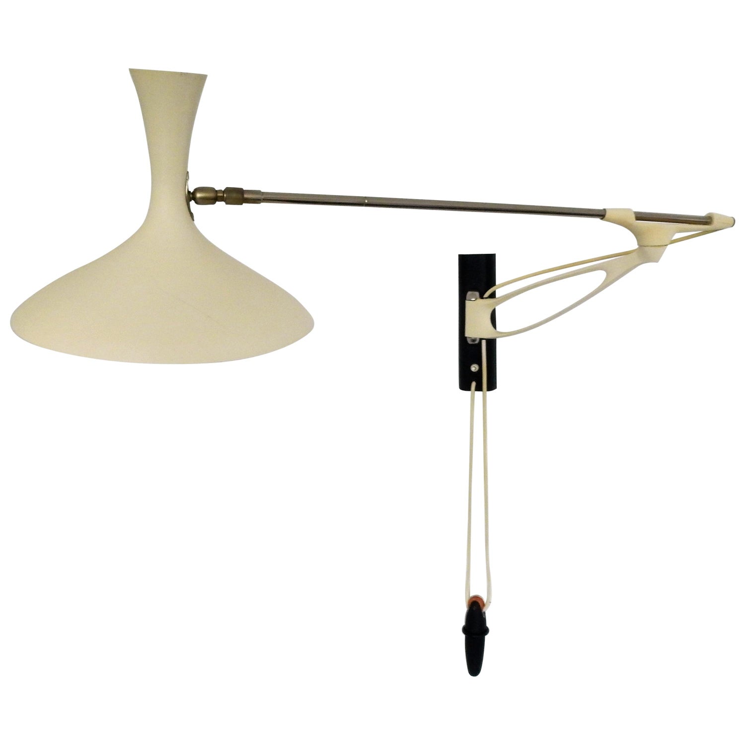 Royal Swing Arm Wall Lamp For Cosack Germany 1950s At 1stdibs