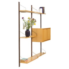 Royal System iroko wall unit – Poul Cadovius