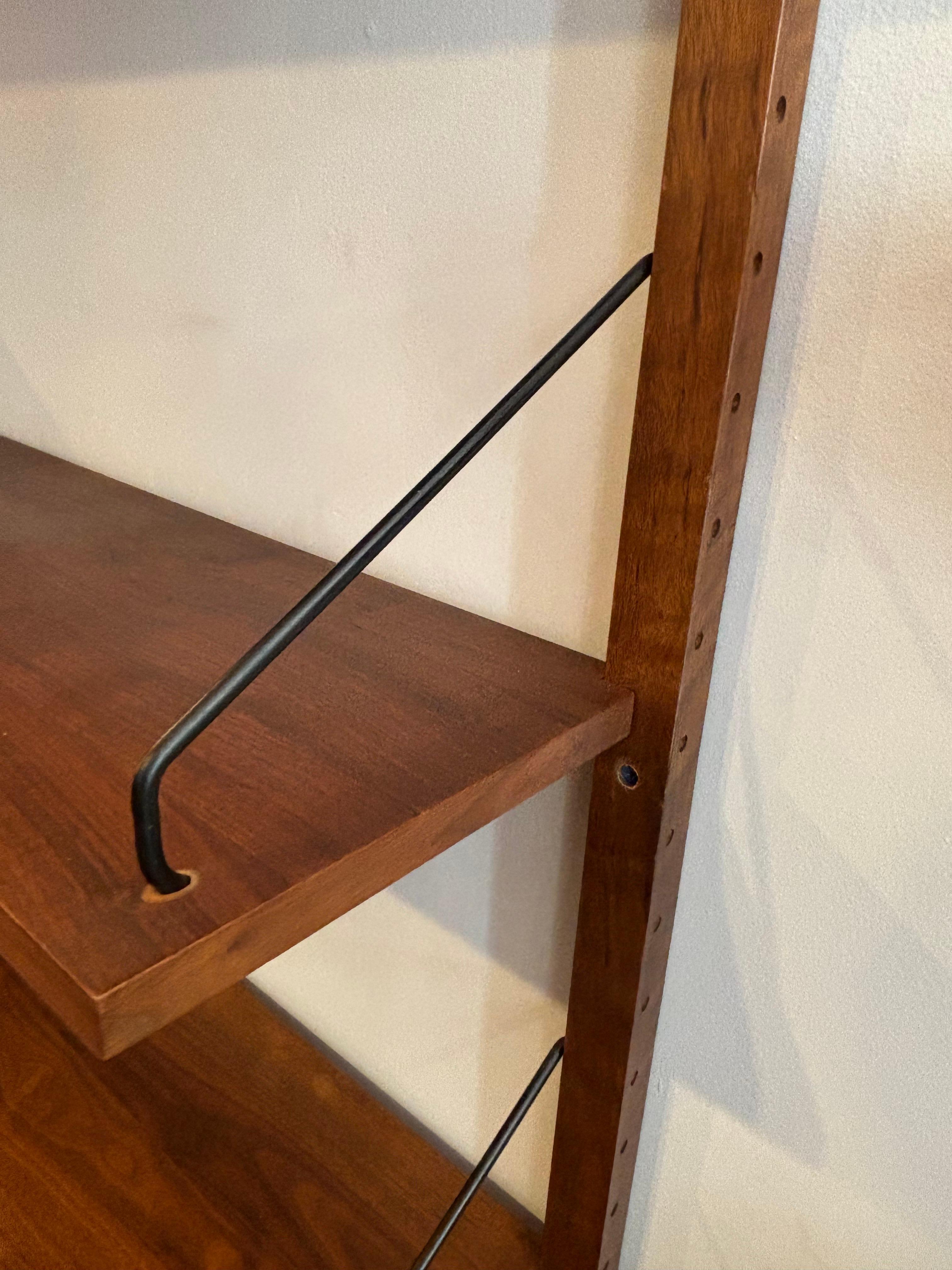 Royal System Teak 2 Bay Shelf Unit by Poul Cadovius 1