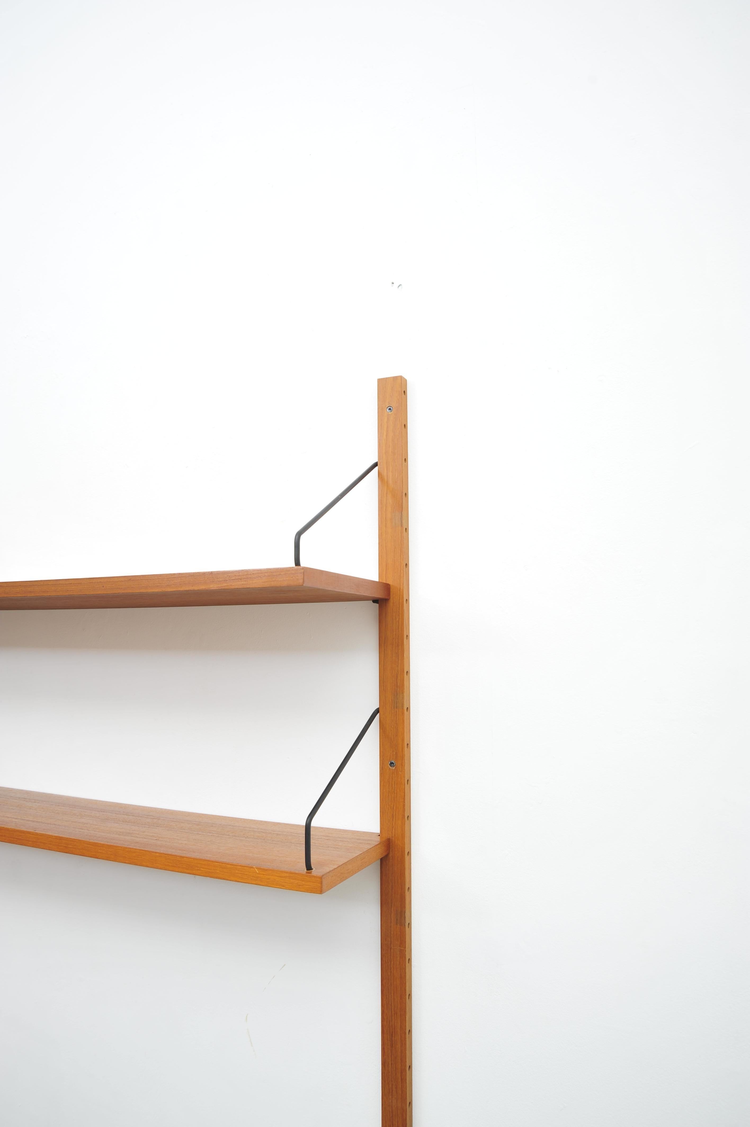 Poul Cadovius Teakholz Real Regalsystem 1950 en venta 6