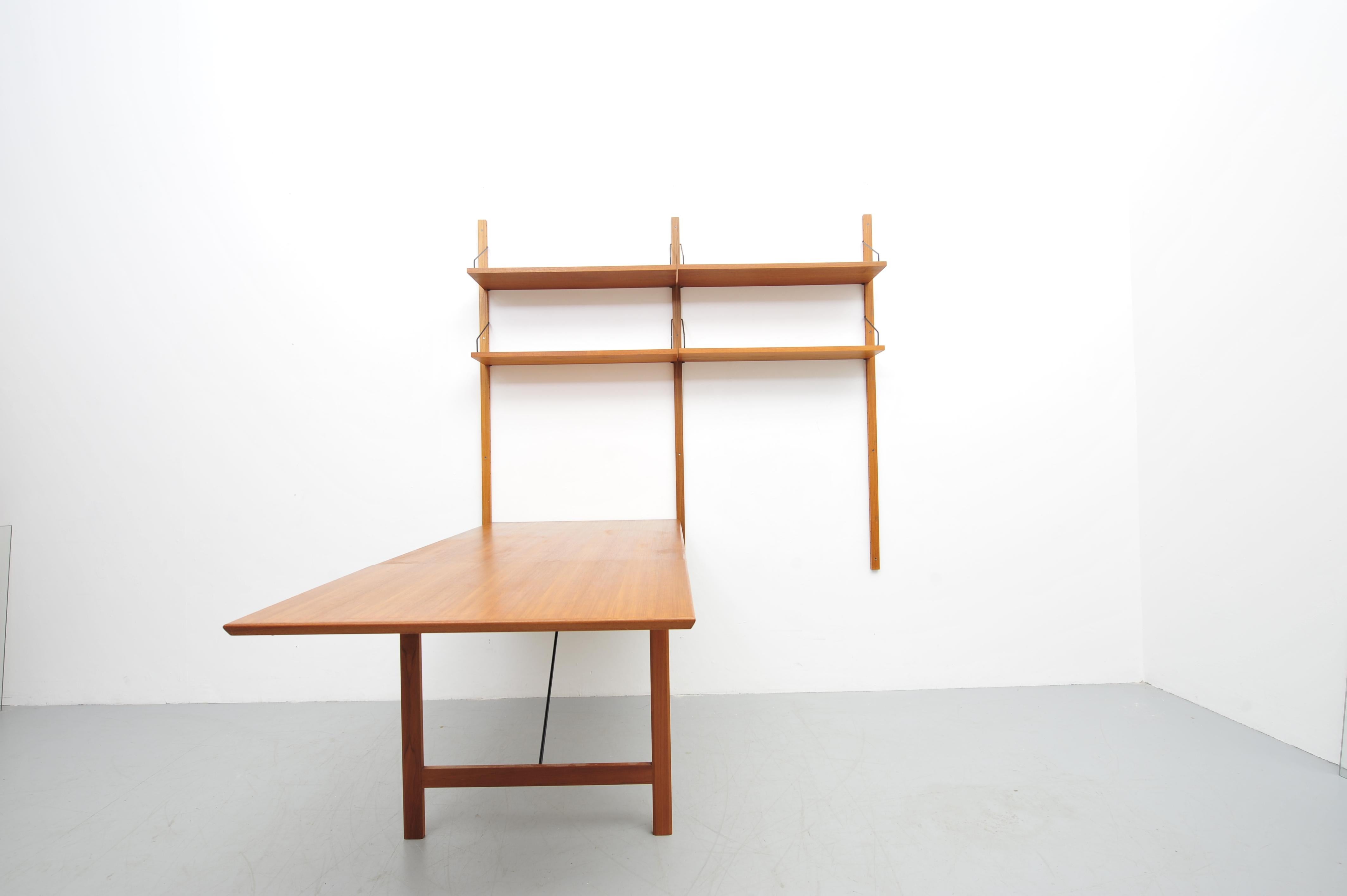 Poul Cadovius Teakholz Real Regalsystem 1950 en venta 2