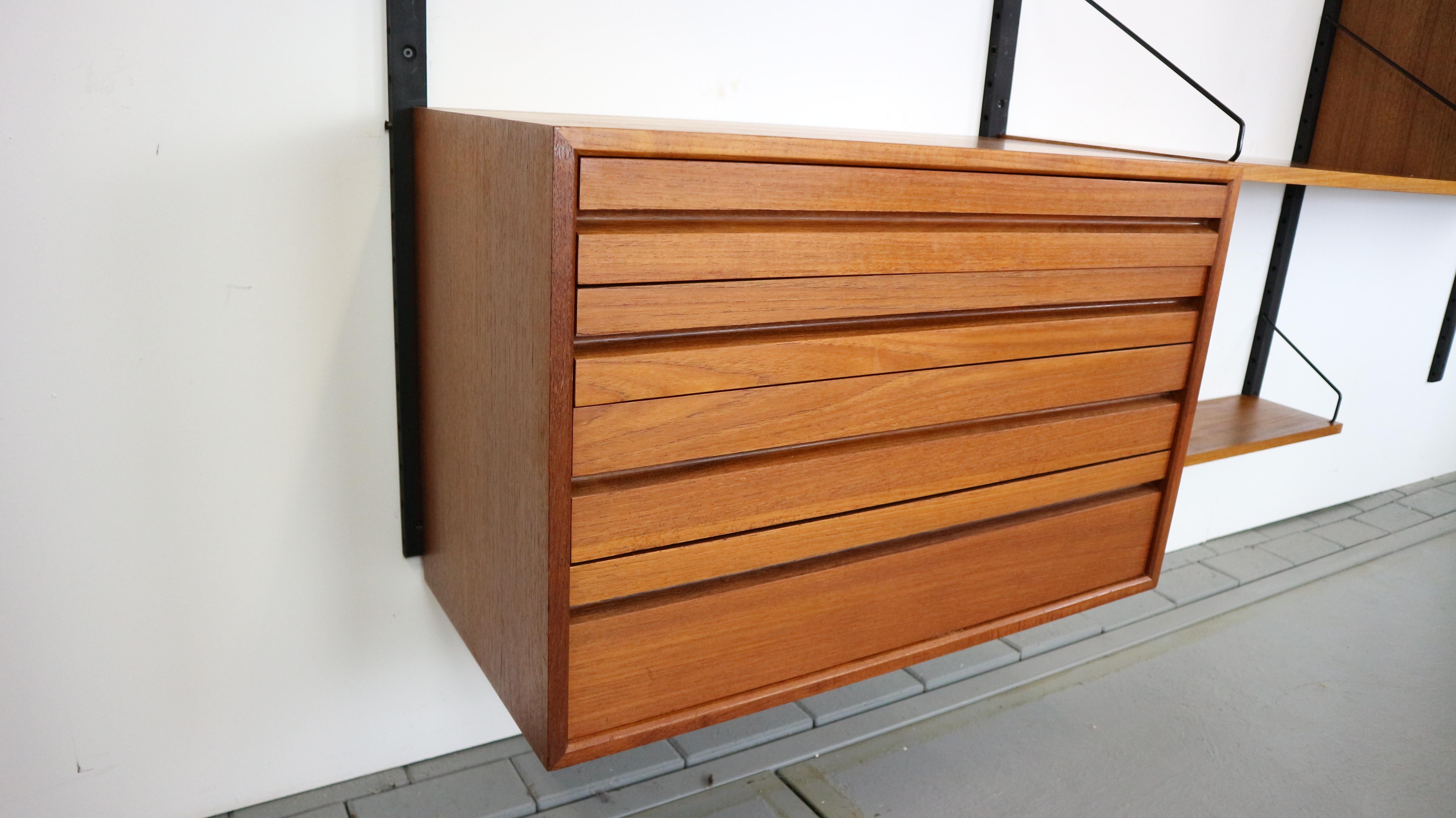 Royal System Wall Unit by Poul Cadovius for Cado, 1960s 6