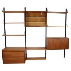 Royal System Wall Unit by Poul Cadovius for Cado, 1960s