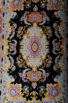 Royal Tabriz Cork Wool with Silk, 1980 circa, firma del maestro
