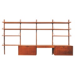 Royal Teak Wall Unit System by Poul Cadovius for Cado, 1950s