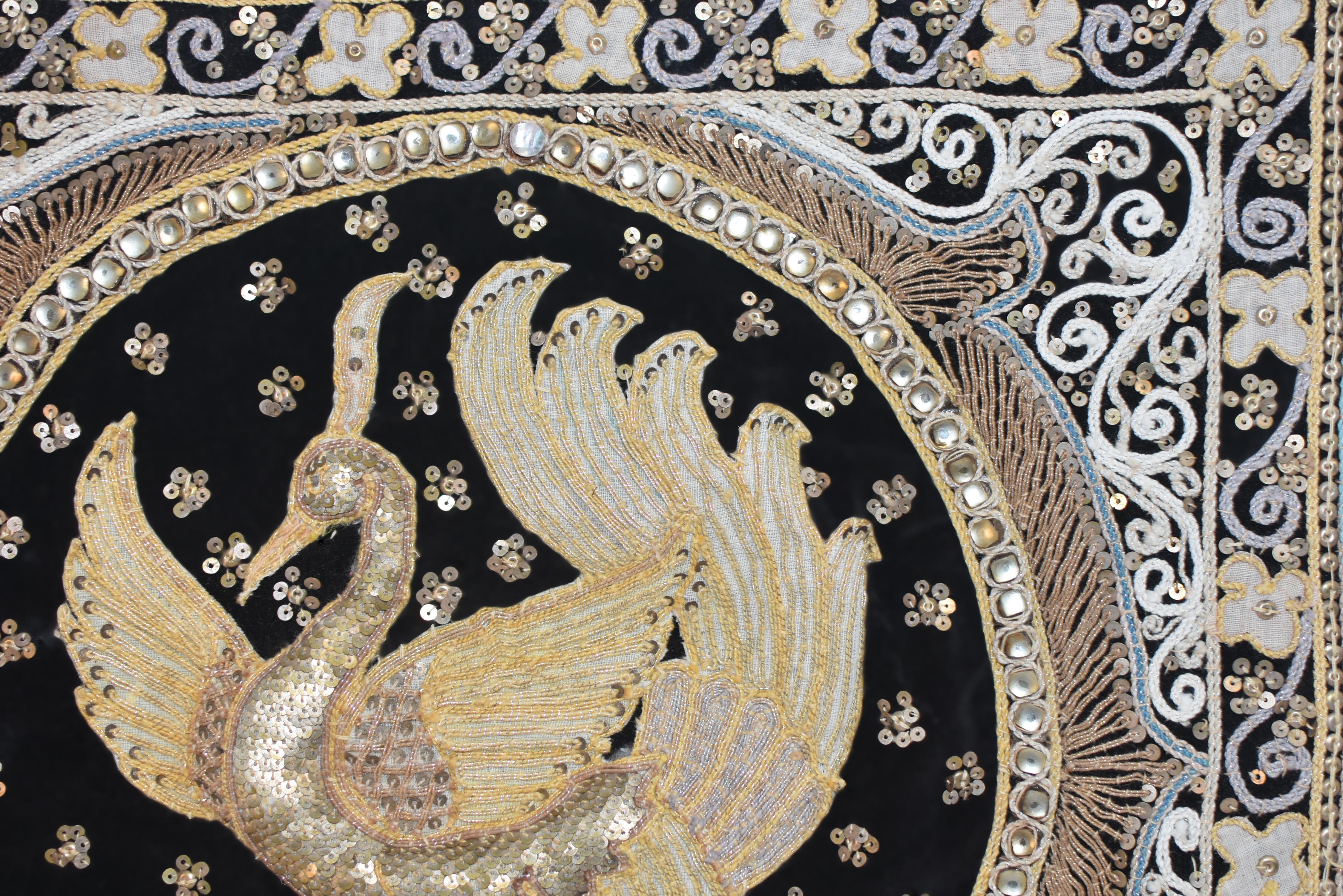 Royal Thai Embroidery Hanging Art 1