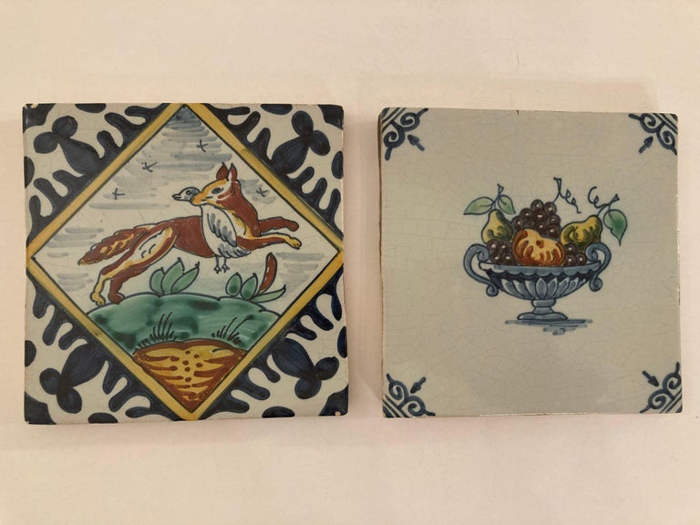 Royal Tichelaar Makkum Antique Delft Dutch Faience Hand-Painted