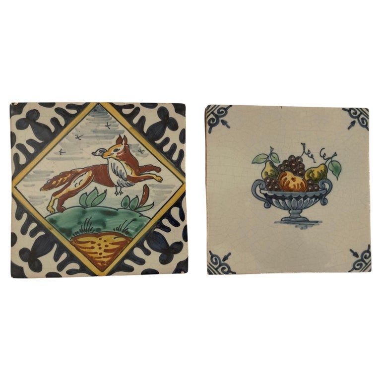 Royal Tichelaar Makkum Antique Delft Dutch Faience Hand-Painted