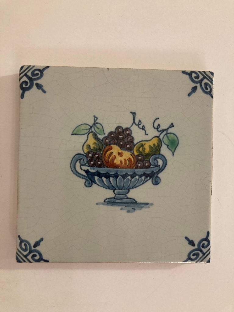 Royal Tichelaar Makkum Antique Delft Dutch Faience Hand-Painted