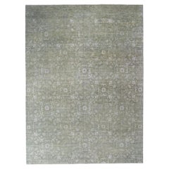 Royal Transitional Hand-Knotted Wool Rug – 8'11" x 11'11"