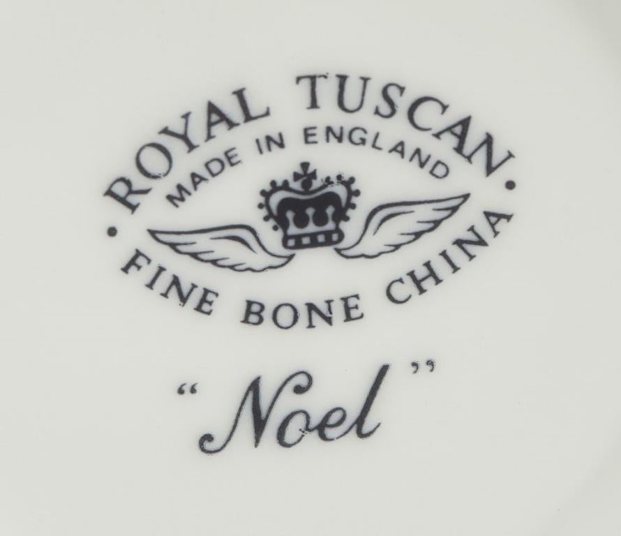 Royal Tuscan, England. Set of six cups and saucers. The “Noel” series. For Sale 3
