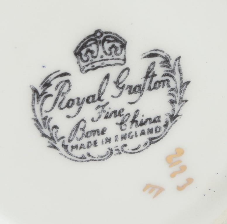 Royal Tuscan, England. Three pairs of cups and saucers. The “Noel” series. For Sale 2