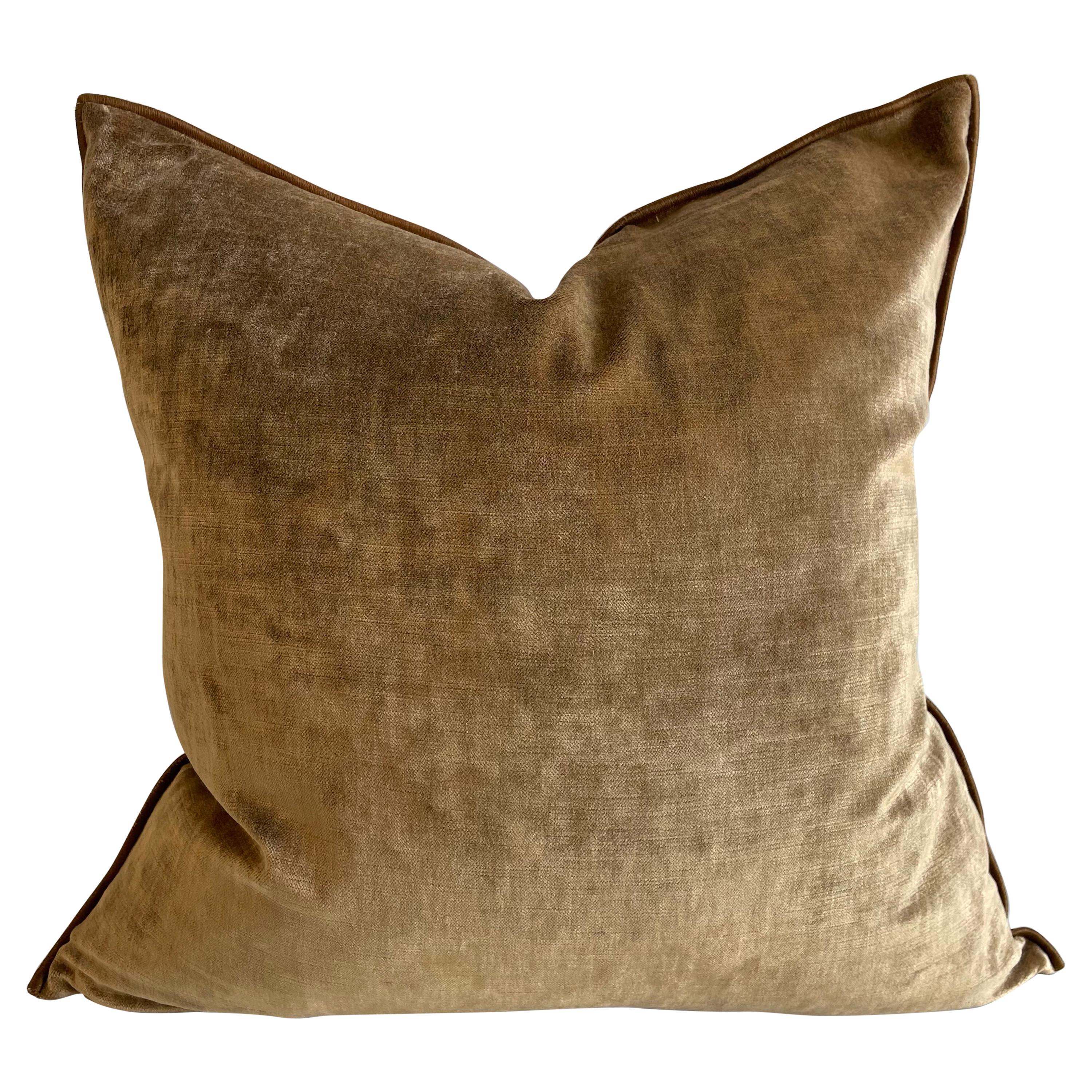 Royal Velvet Accent Pillow For Sale