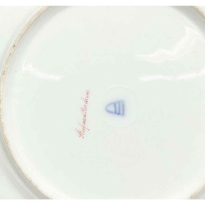 Royal Vienna Austria Hand Painted Porcelain Portrait Plate Beauty Framed, c.1890 In Good Condition In WILMINGTON, CA