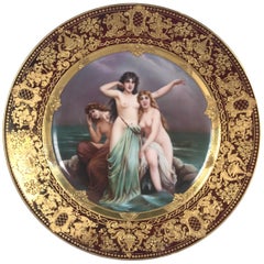 Royal Vienna-Schrankteller, signiert Wagner