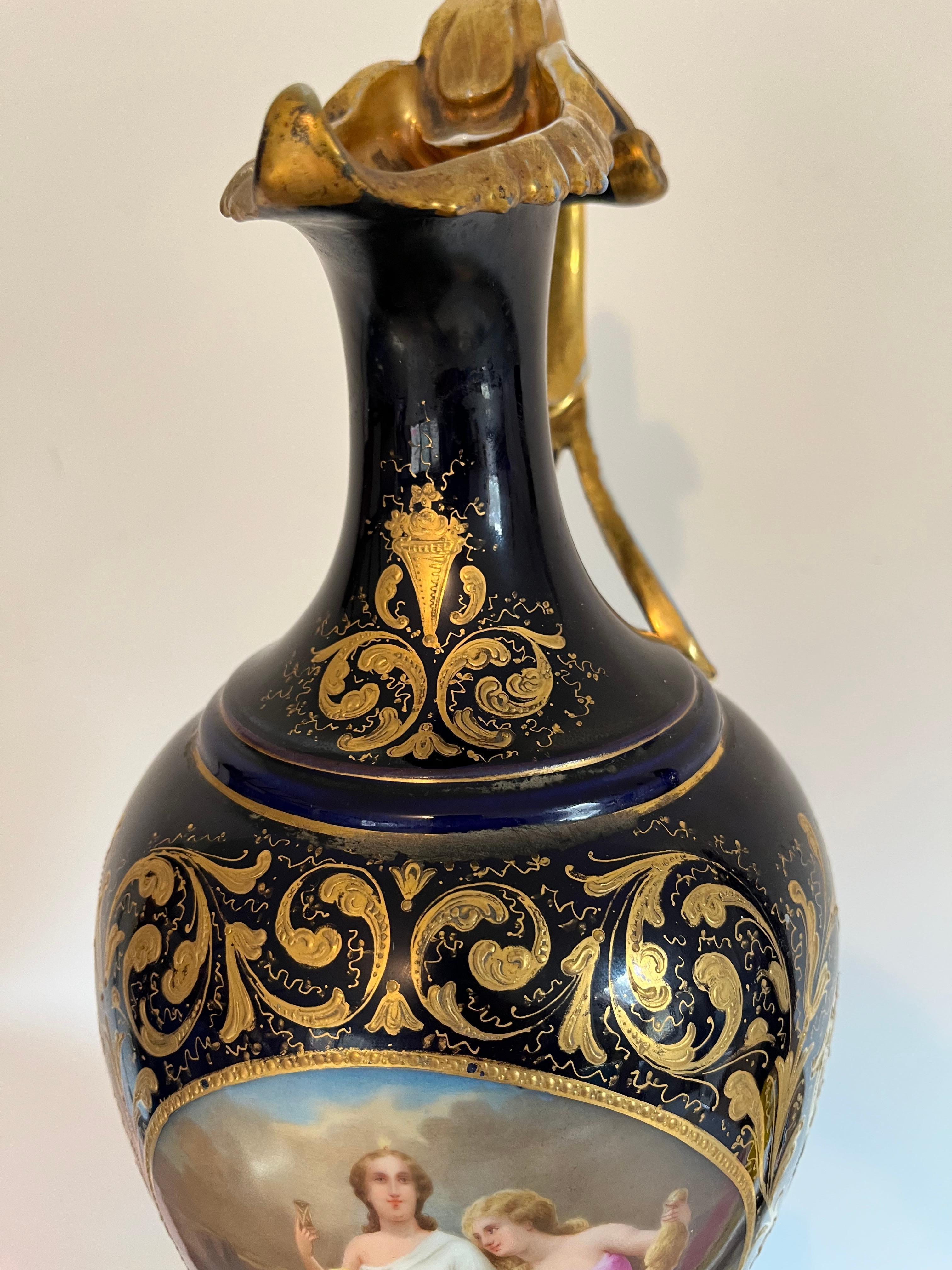 Royal Vienna Ewer, 19th Century For Sale 7
