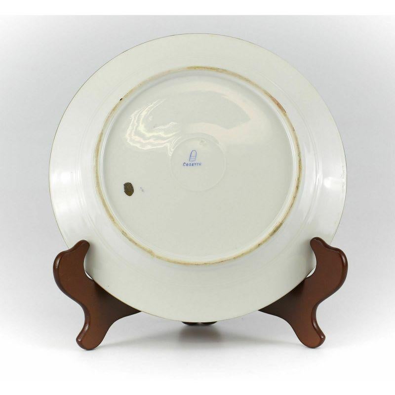 XIXe siècle Assiette en porcelaine Royal Vienna & Haviland de Limoges signée « Female Beauty », vers 1900 en vente