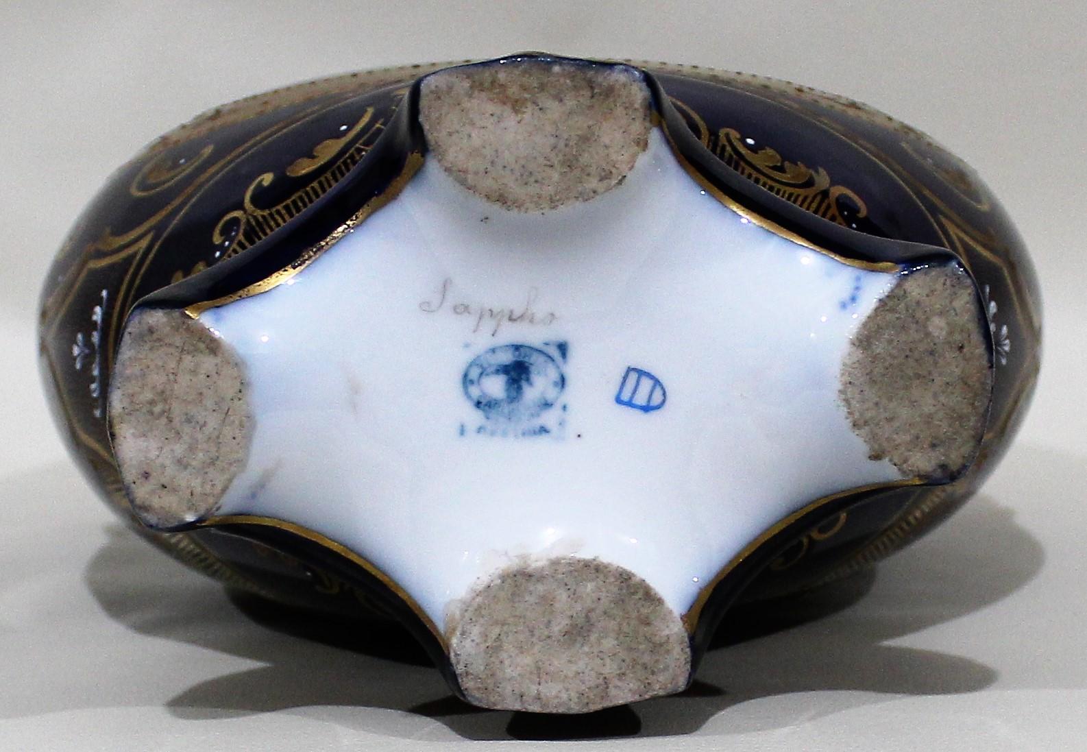 Vaso o urna con coperchio Royal Vienna in vendita 2