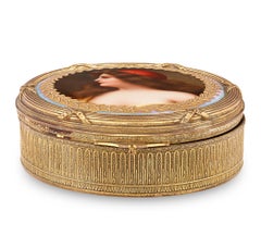 Royal Vienna Porcelain Box by Franz Wagner