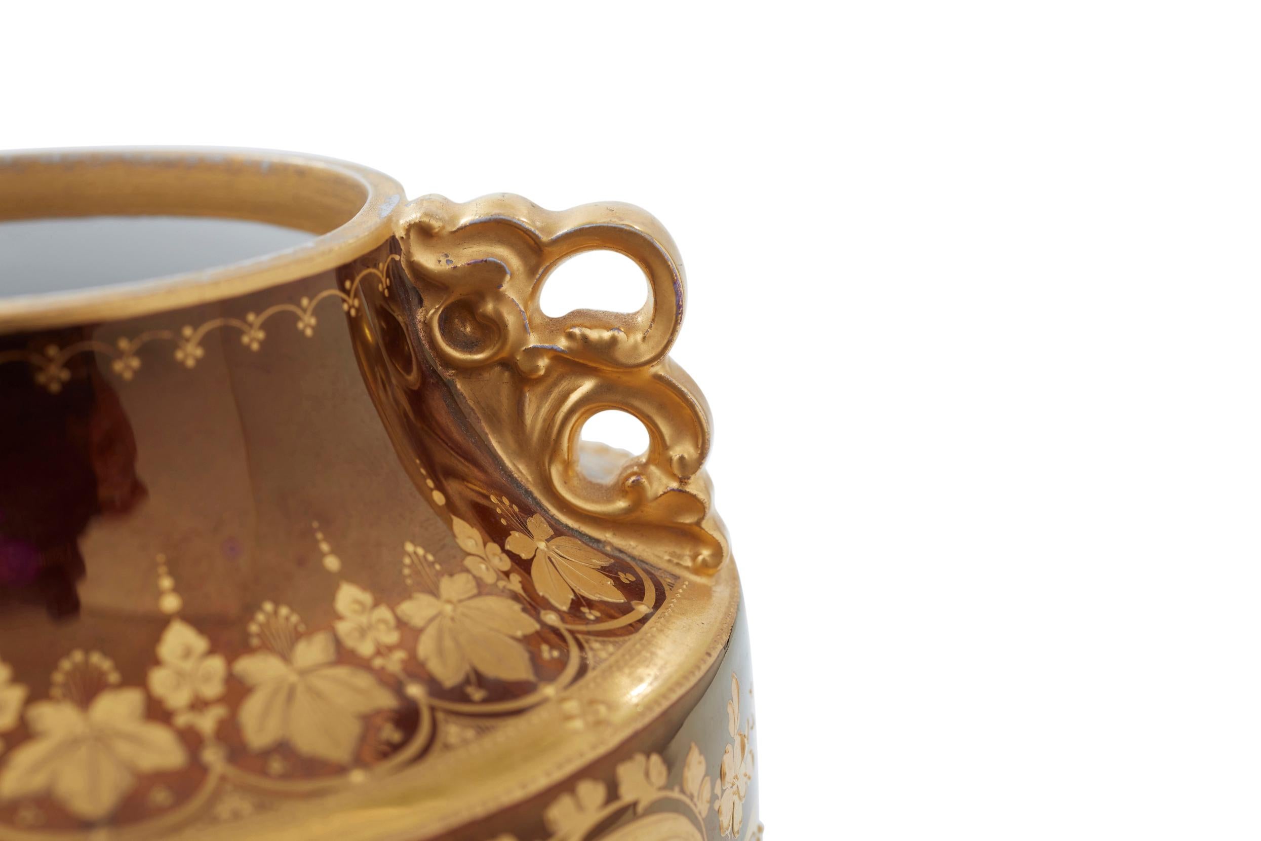 Royal Vienna Porcelain Decorative Vase / Piece For Sale 2