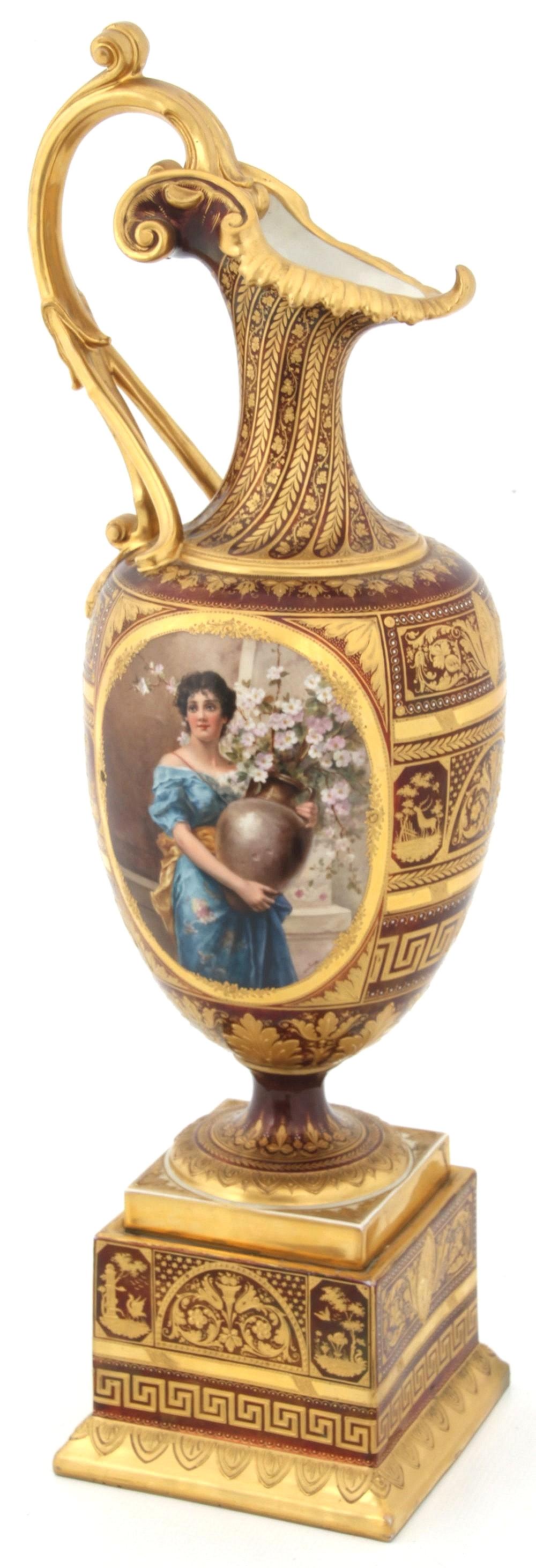 Royal Vienna Porcelain Ewer 4