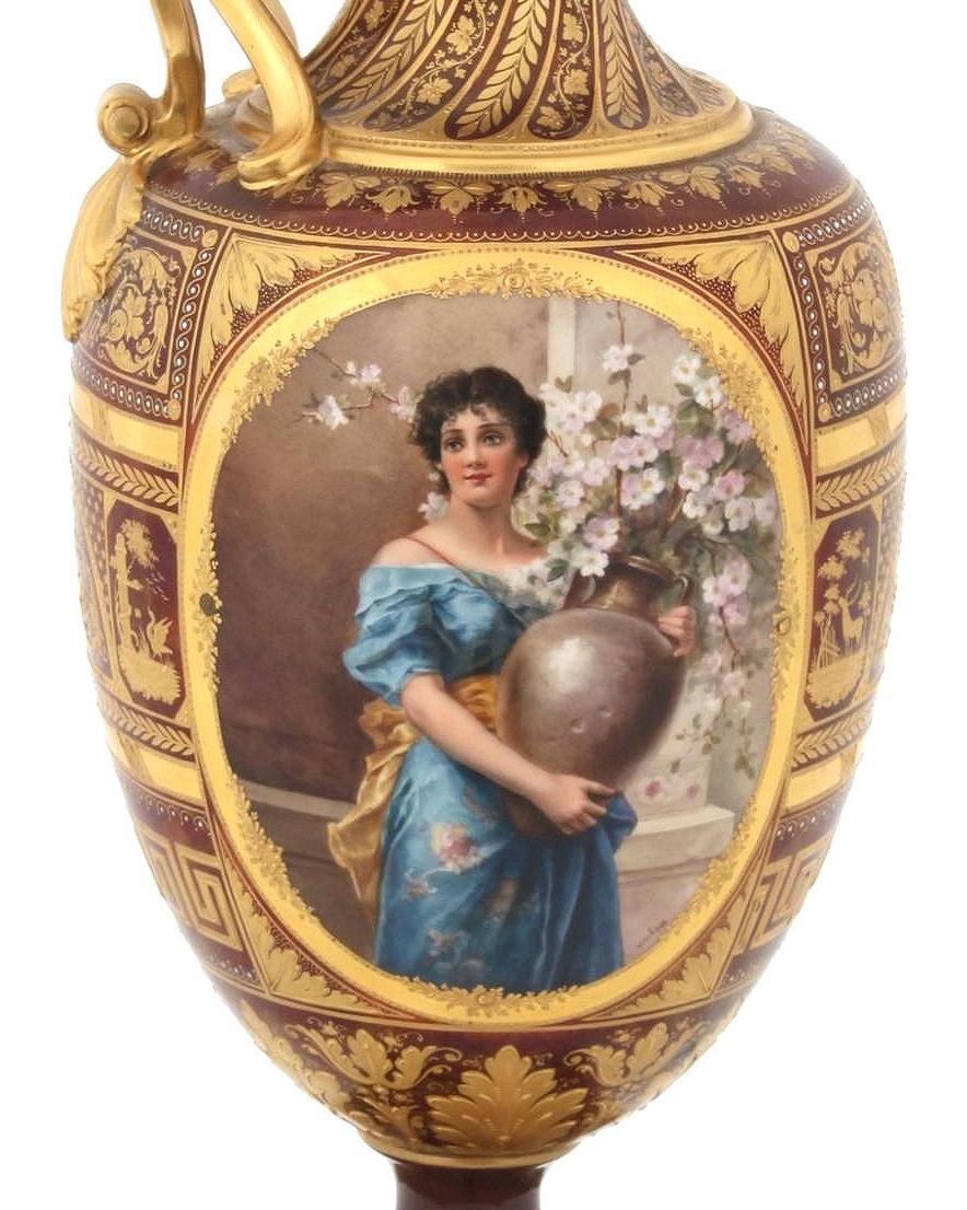Royal Vienna Porcelain Ewer 5