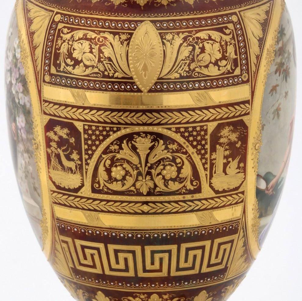 19th Century Royal Vienna Porcelain Ewer
