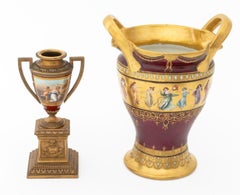 Royal Vienna Porcelain Vases, 2