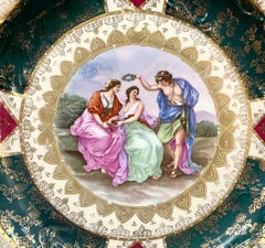 Royal Vienna Style Porcelain Cabinet Plate