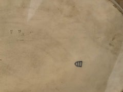 Royal Vienna porcelain tray with  Bee Hive Mark - Large Oval Charger, 19;Th C