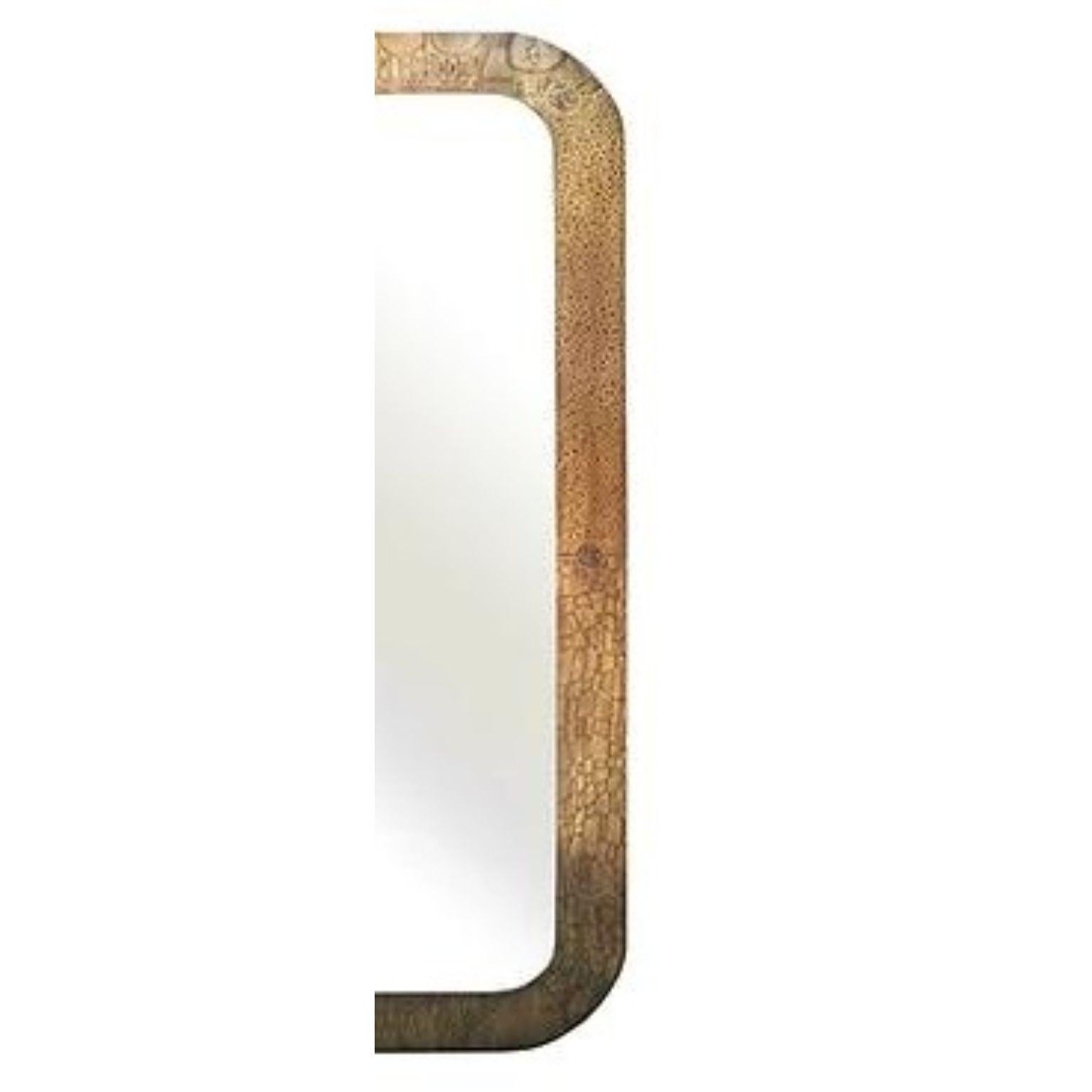 Modern Royal Wall Mirror by Brutalist Be For Sale