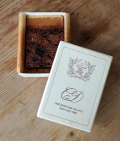 Royal Wedding Cake Collection Including Slice from Charles and Diana's Wedding