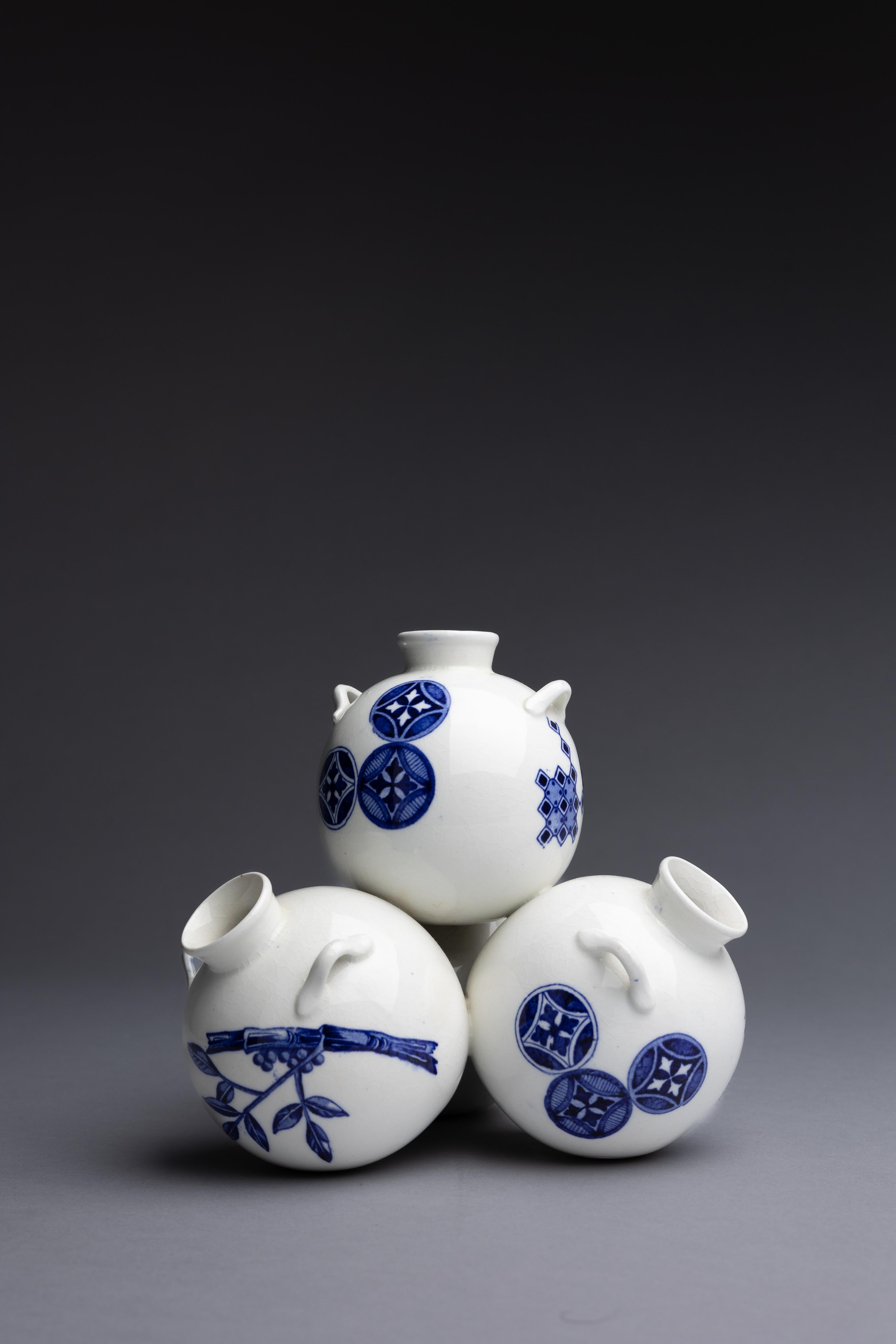 Japonisme Vase en porcelaine japonaise du mouvement esthétique Royal Worcester en vente