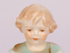 Figurine Joan de Royal Worcester Art Déco par Freda G Doughty