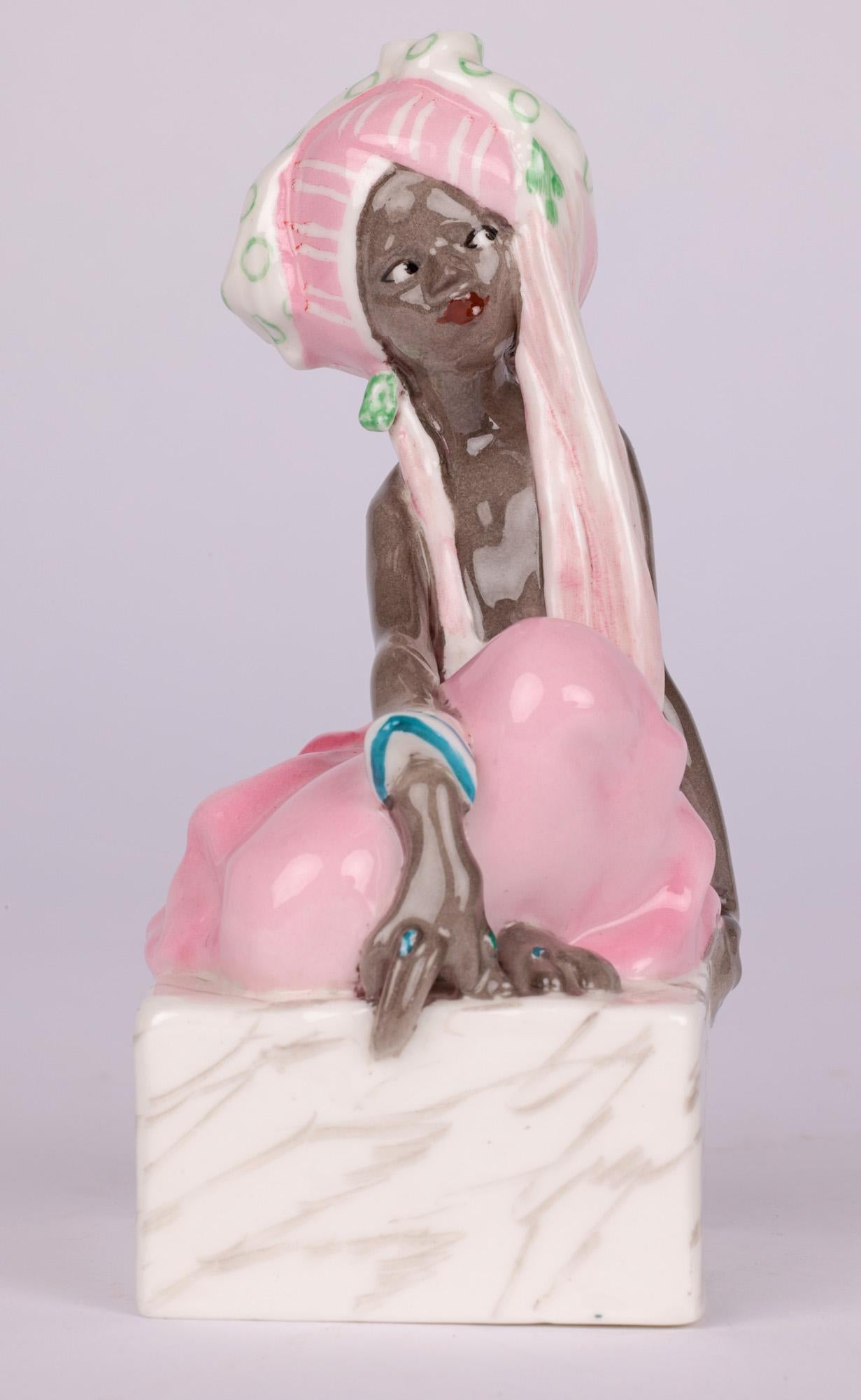 Royal Worcester - Figure en porcelaine « The Thief » Art Déco 1936 en vente 2