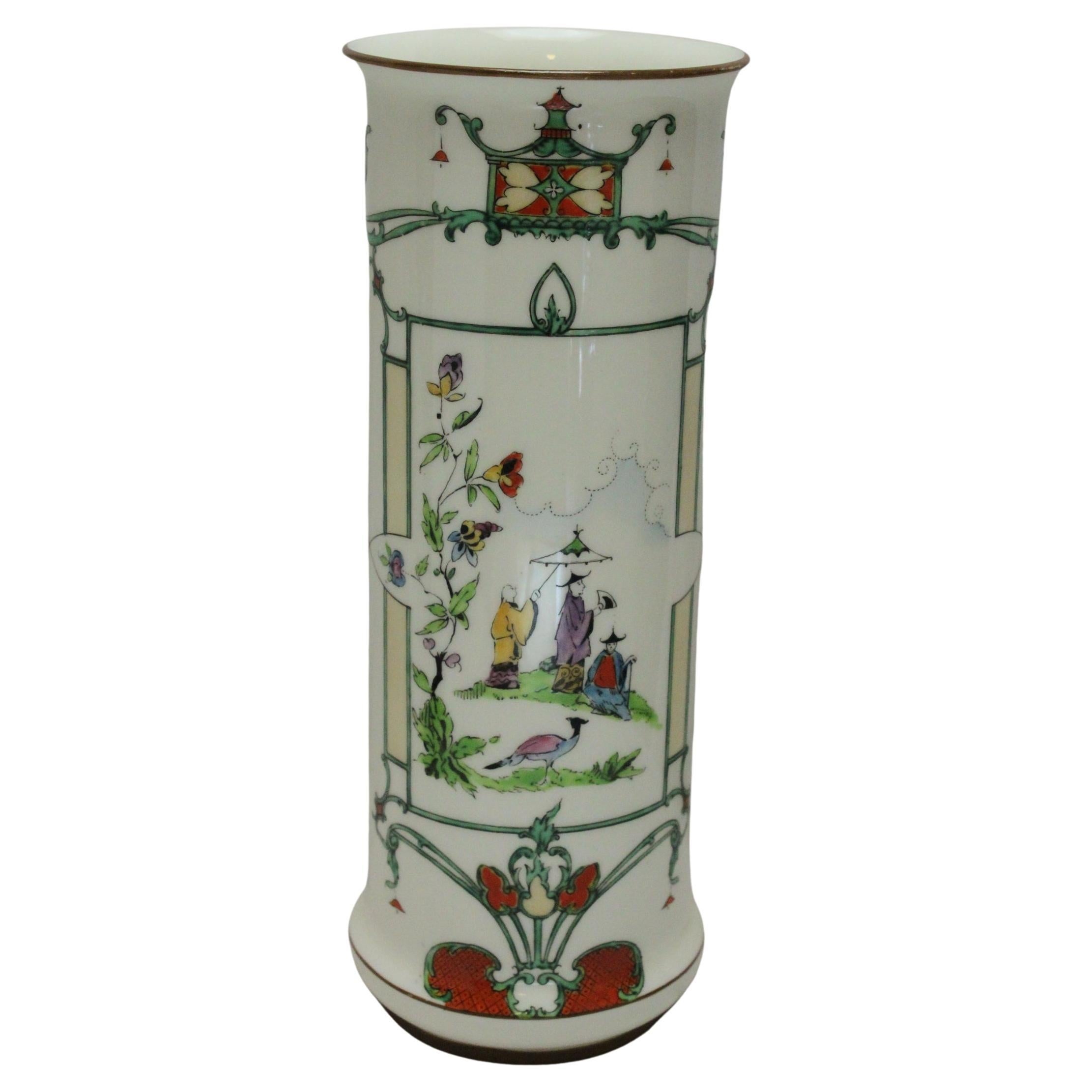 Royal Worcester Chinoiserie Vase