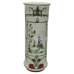 Antique Royal Worcester Chinoiserie Vase