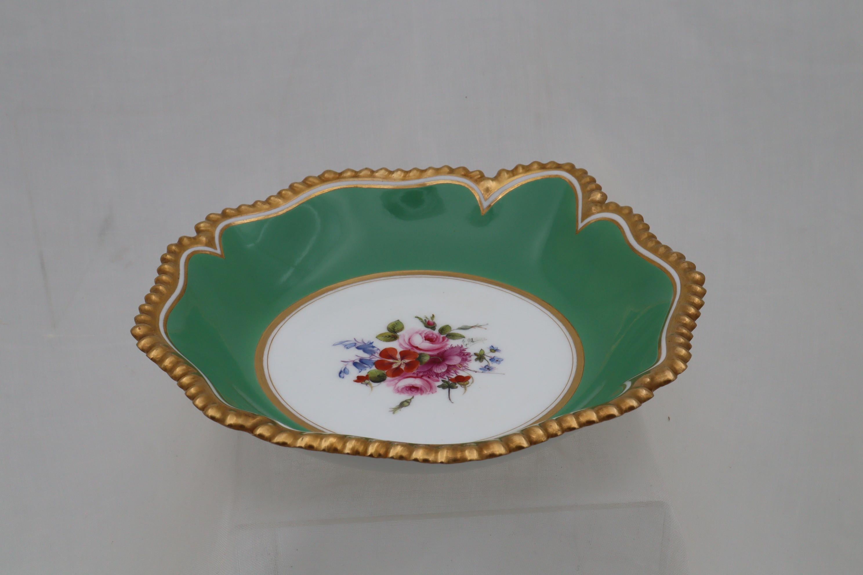 English Royal Worcester dish painted by Ernest Phillips For Sale