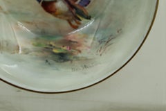 Royal Worcester dish painted by James Stinton