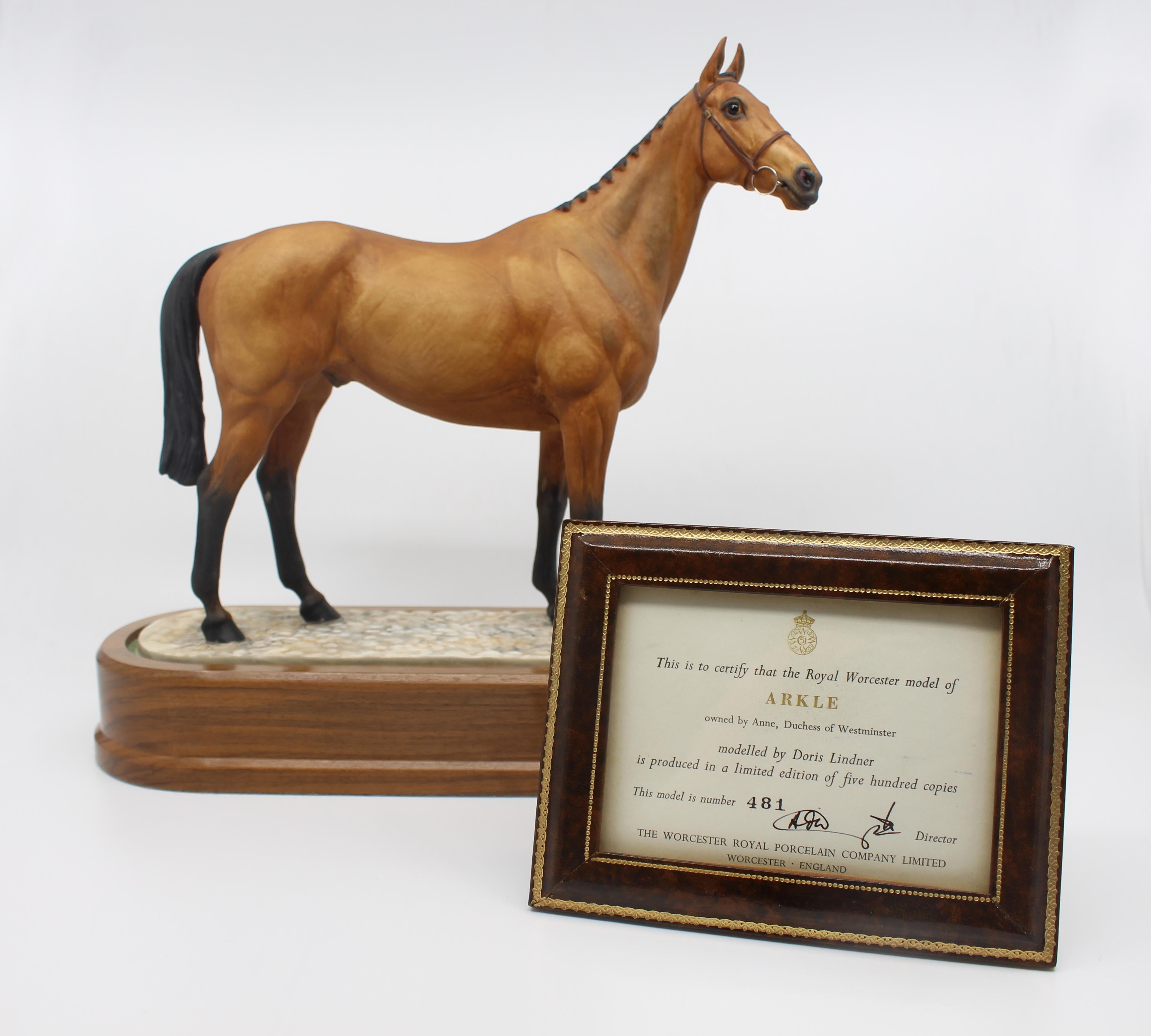 Royal Worcester Doris Lindner Model of Arkle For Sale 7