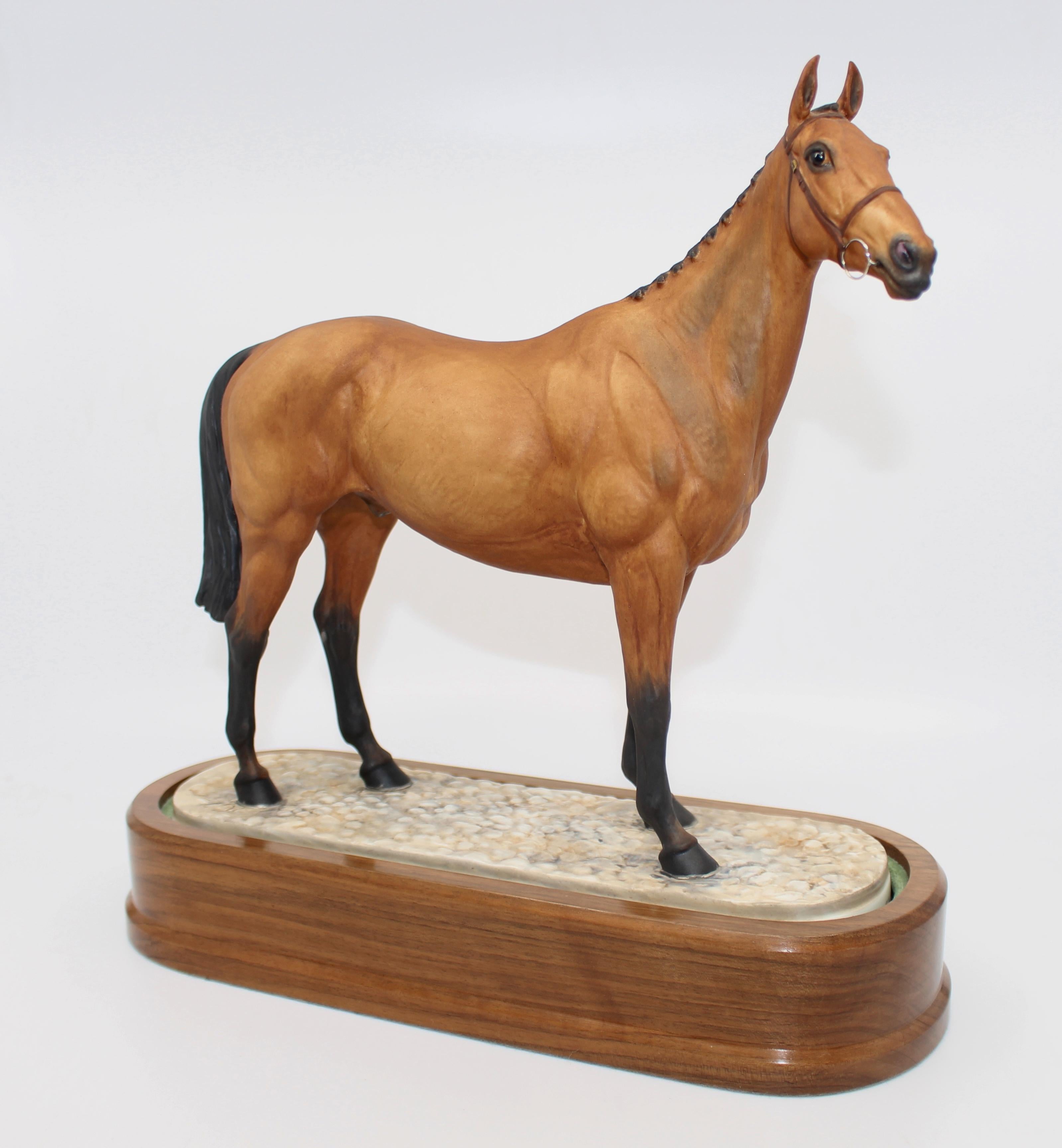 Royal Worcester Doris Lindner Model of Arkle For Sale at 1stDibs